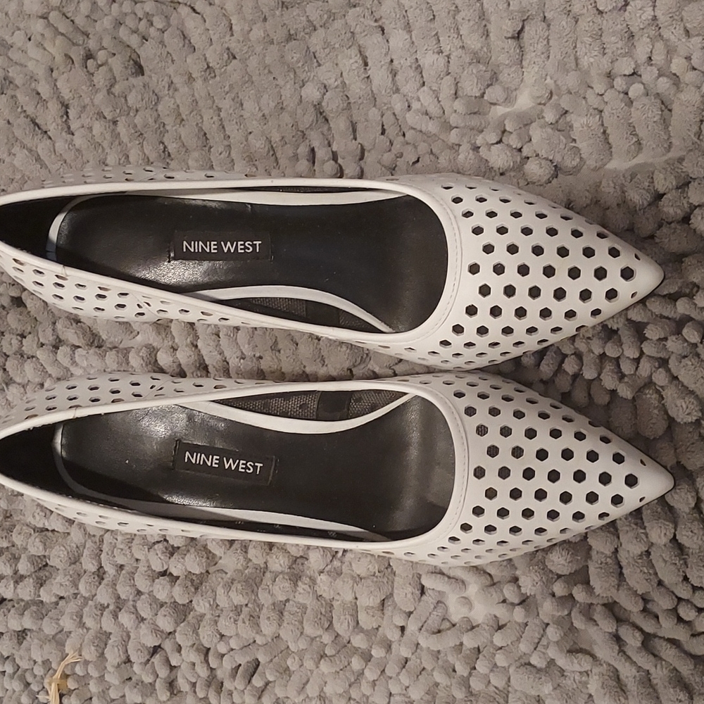 Key West all White Heels